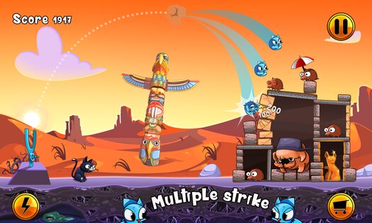 Angry Cats 1.0.11. Скриншот 1