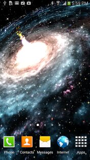 Galaxy LWP 1.0.0001. Скриншот 2