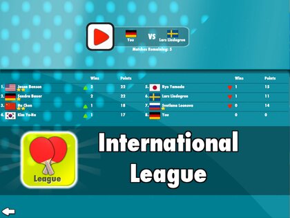 Table Tennis 3D 2.4. Скриншот 7