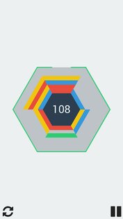 Hextris 2.0. Скриншот 5