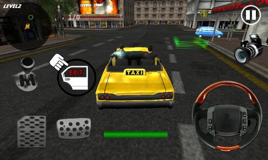 Taxi Crazy Drive Simulator 70. Скриншот 12