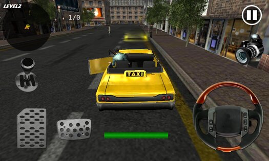 Taxi Crazy Drive Simulator 70. Скриншот 3