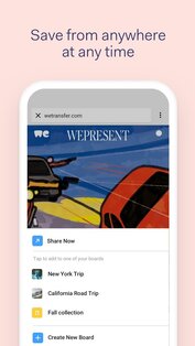 Collect by WeTransfer 6.2.4. Скриншот 2