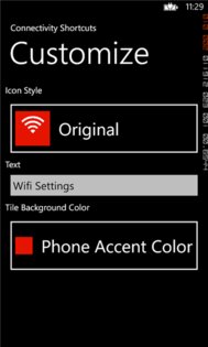 ConnectivityShortcuts. Скриншот 2