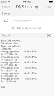 iNetTools. Скриншот 2
