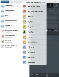 GoodReader for ipad. Скриншот 1