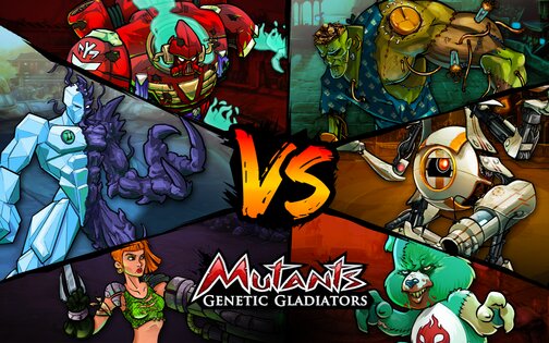 Mutants Genetic Gladiators 76.800.172842. Скриншот 13