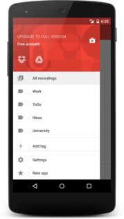 Wear Audio Recorder 6.0.16. Скриншот 2