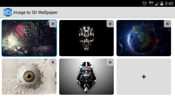 Image to 3D Wallpaper 2.5. Скриншот 4