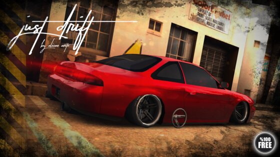 Just Drift MAX 1.7. Скриншот 1