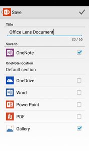 Office Lens 16.0.19628.20008. Скриншот 3