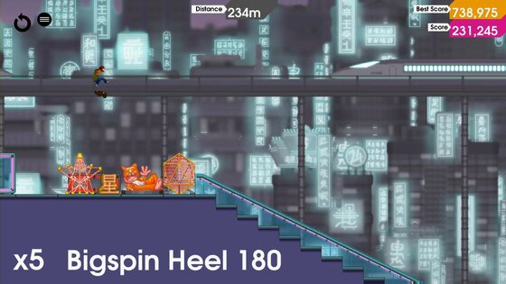 OlliOlli 1.2. Скриншот 4