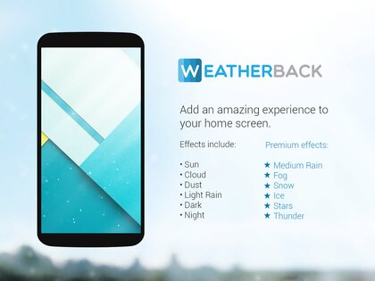 Weatherback Wallpaper 5.2.1. Скриншот 10