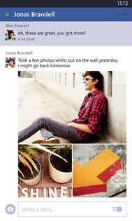 Facebook* Beta. Скриншот 2
