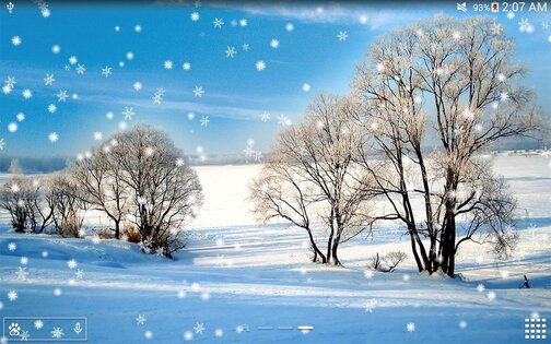 Winter Snow Live Wallpaper 1.3.6. Скриншот 12