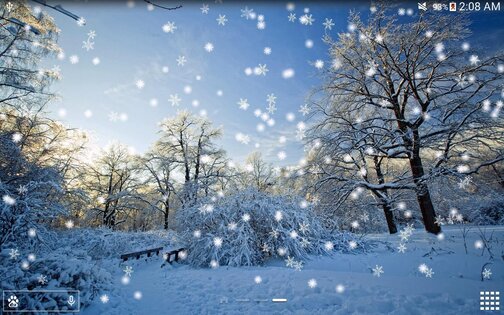 Winter Snow Live Wallpaper 1.3.6. Скриншот 13