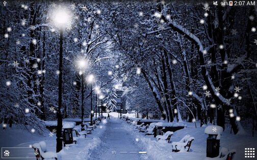 Winter Snow Live Wallpaper 1.3.6. Скриншот 14