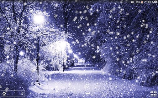 Winter Snow Live Wallpaper 1.3.6. Скриншот 15