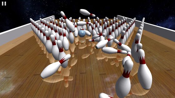 Galaxy Bowling 3D 15.40. Скриншот 1