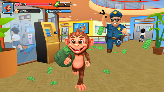 Monkey Student School Prank 1.0.12. Скриншот 10