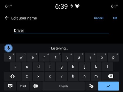 Клавиатура Google Automotive 25.42.03. Скриншот 6