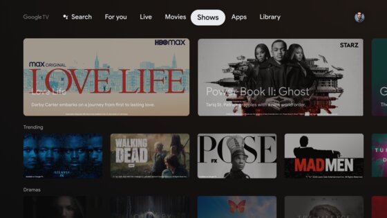 Google TV Home 1.0.775915464. Скриншот 7