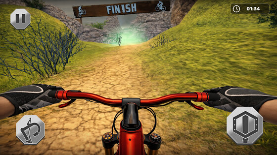 Offroad Cycling Simulator 3D 6.1. Скриншот 16