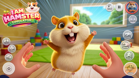I Am A Hamster Simulator 1.8. Скриншот 1
