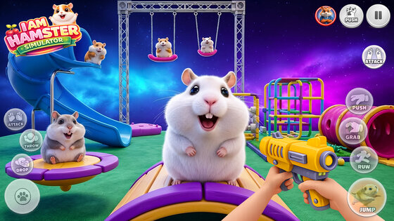 I Am A Hamster Simulator 1.8. Скриншот 2