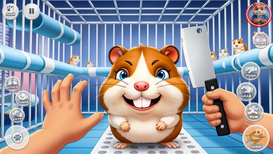 I Am A Hamster Simulator 1.8. Скриншот 3