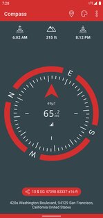 Компас & высотомер 3.9.1. Скриншот 1
