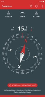 Компас & высотомер 3.9.1. Скриншот 2