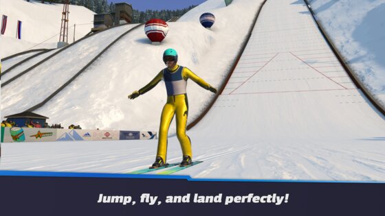 SkiJumping Clash 0.2.21. Скриншот 4