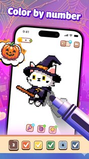 Pixel DIY Coloring 1.4.3. Скриншот 2
