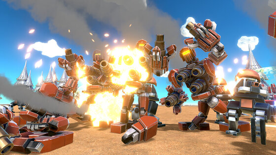 Age Of Warbots 1.03. Скриншот 6