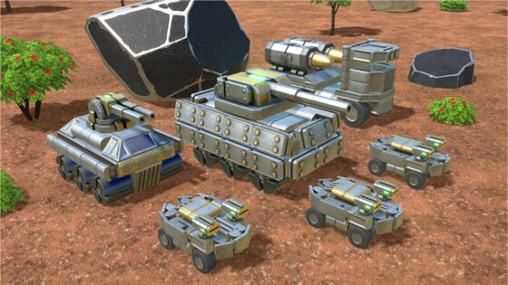 Age Of Warbots 1.03. Скриншот 25