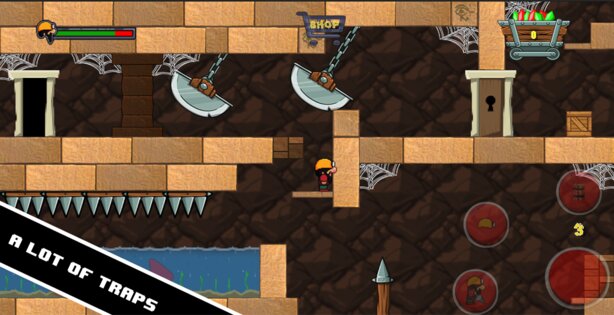 Dan the Dungeon Digger 34.0. Скриншот 1