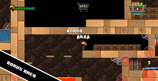 Dan the Dungeon Digger 34.0. Скриншот 2