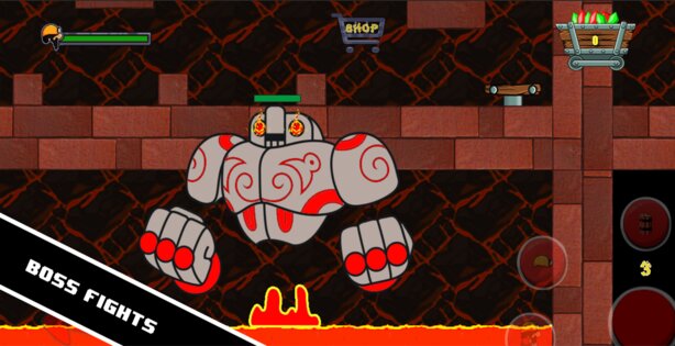 Dan the Dungeon Digger 34.0. Скриншот 5