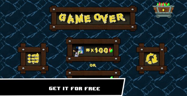 Dan the Dungeon Digger 34.0. Скриншот 8