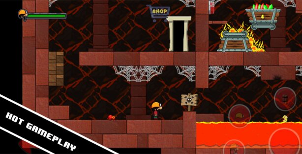 Dan the Dungeon Digger 34.0. Скриншот 20