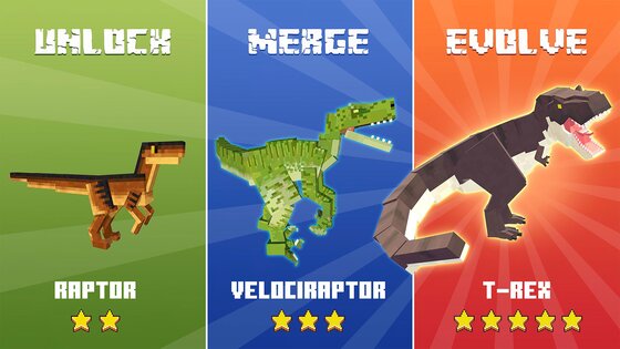 Dinosaur Merge: Block Fighting 1.2.9. Скриншот 8