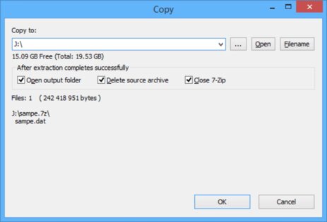 7-Zip 26.01. Скриншот 2