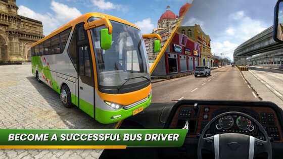 Bus Simulator India 1.0.1. Скриншот 1