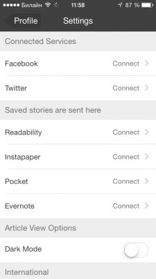 TOP лучших RSS-клиентов для iOS