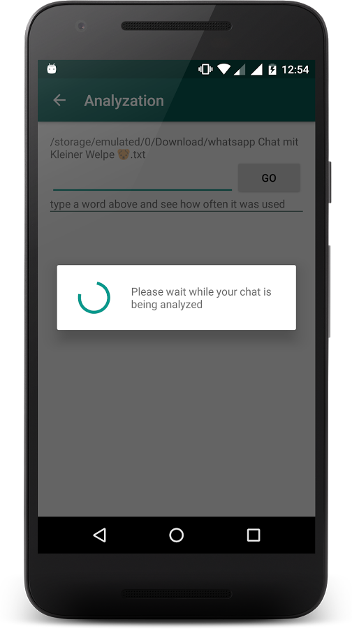 WhatsApp* Analyzer 2.6.8. Скриншот 2