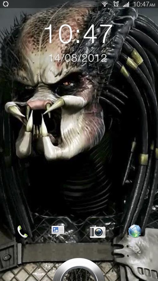 Predator 3D Live Wallpaper 2.0. Скриншот 1