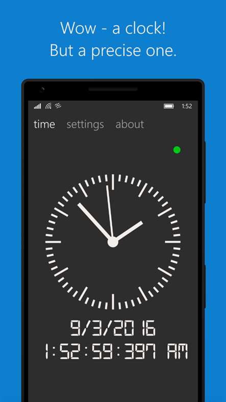 Atomic Clock 2.9.0.0. Скриншот 1