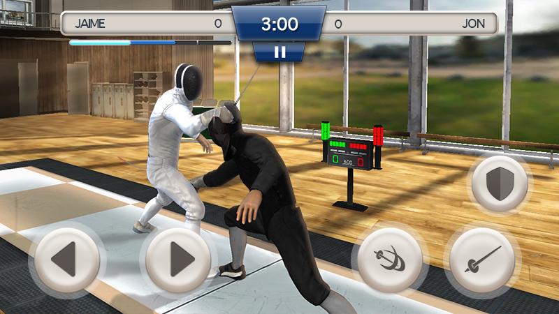 Fencing Swordplay 1.8. Скриншот 3