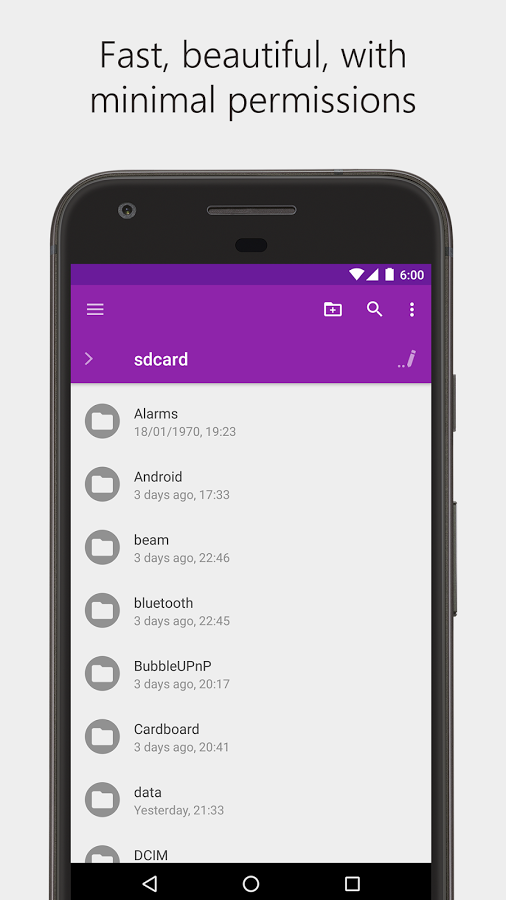 Dir File Manager 1.5.6. Скриншот 1